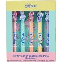 Disney Stitch 5 Piece Erasable Gel Pens School Supplies Stationery Rollerball in Blue