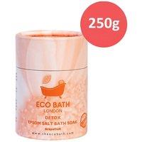 Eco Bath London Detox Grapefruit Epsom Salt Bath Soak Gift Tube in White | Size: 1kg