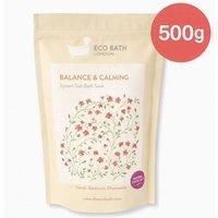 Eco Bath London Balance & Calming Epsom Salt Bath Soak in White | Size: 500g