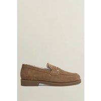 Hobbs London Women's Ashleigh Loafer in Light Tan | Size: 5