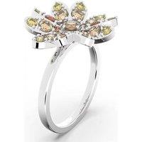 Swarovski Women's 5642859 Eternal Flower Ring in Silver