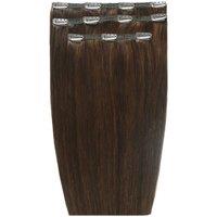 Beauty Works Women's 18 Deluxe Clip-In Extensions in Chocolate
