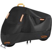 NESTLUNE XXL Waterproof Motorcycle Motorbike Scooter Cover in Black | Size: 0-12 m