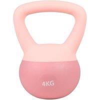 Hinsinc 4Kg Pink Soft Kettlebell For Home Gym Workout | Size: 0-12 m