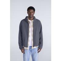 Animal Men's 'Andy' Warm Comfortable Full Zip Casual Outdoor Borg Fleece Jacket in Light Grey | Size: XS