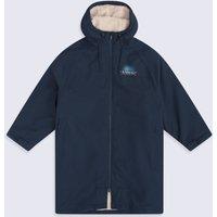 Animal Men's 'Hazey' Waterproof Coastal Summer Beach Parka in Navy | Size: Large