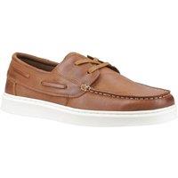Hush Puppies Men's Madden Boat Shoe in Tan | Size: 9