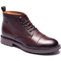 Base London Men's Mercer Toe Cap Boot in Brown | Size: 9