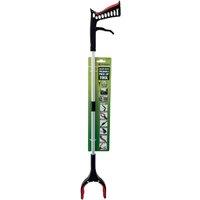BARGAINS-GALORE Heavy Duty Foldable Pick Up Tool 32" Long Reach Lift Clamp Multi Use in Black