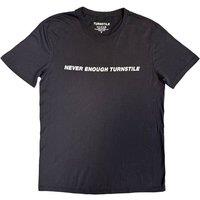 Rock Off officially Licensed Products Turnstile Right Place Right Time T-Shirt in Grey | Size: Medium