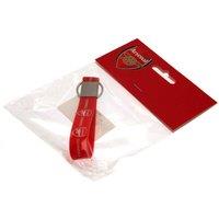 Arsenal FC Silicone Keyring in Red