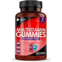 New leaf health Multivitamin Sugar Free Gummies For Adults & Teens - 180 Gummies in Red | Size: 1