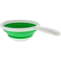 Bed Time UK Collapsible Kitchen Colander & Strainer Foldable Silicone Drainer
