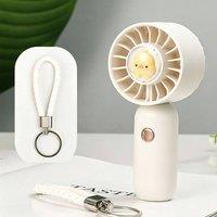 Quipulse Multifunctional Portable Mini Fan in White