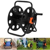 NESTLUNE Portable Hose Reel Garden Watering Pipe Free Standing in Black | Size: 1.25kg