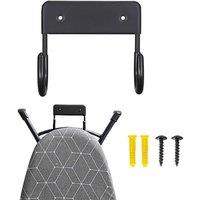 EONLION Door Wall Mount Storage Rack Hook in Black | Size: 500mm