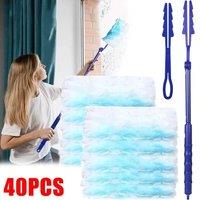 Kelvenix Flash Dust Magnet Fluffy Duster Refills Set in Blue | Size: 0.6m2