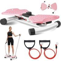 Kelvenix Waist Twist Board Machine Abdomen Exercise Balancing Board in Pink | Size: 0-12 m