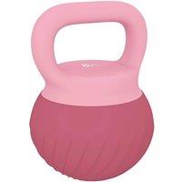 Hinsinc Soft Kettlebell, 8kg Kettle Bell with Anti-Slip Grip in Pink | Size: 0-12 m