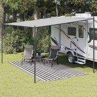Berkfield Home Tent Carpet 250x350 cm Anthracite & White