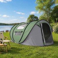 STILVORA Camping Tent for 4-5 People with Pop Up Design