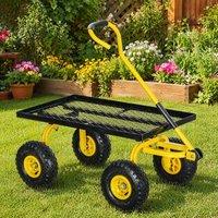 STILVORA Heavy Duty Trolley 150 kg Yellow