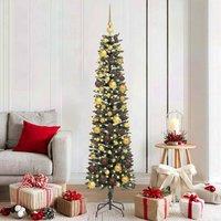 Berkfield Home Artificial Christmas Tree with Stand Green 50.5 x 50.5 x 180 cm
