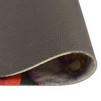 Berkfield Home Kitchen Rug Washable Wine & Dinner 60x180 cm Velvet