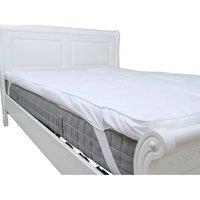 FLAVORA Super King 180x200cm Hotel Quality Mattress Topper in White