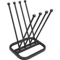 Havendro 4 Pair Wellington Boot Rack Indoor/Outdoor in Black