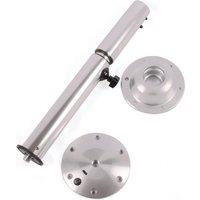 VOGREX Telescopic Table Pedestal Leg RV Caravan Marine Boat in Silver