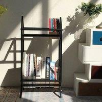 EONLION Vinyl Record Storage Holder Metal in Black | Size: 500mm
