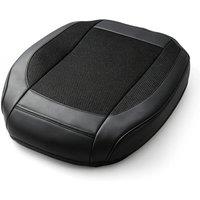 Havendro Car Seat Cushion Pad Car Seat Cover Driving Front Seat Protector Mat in Black