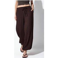 Busem Women's Women's Woven Jogger Pants in Chocolate | Size: Medium