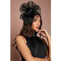 Coast Women's Pleat Detail Fascinator in Black