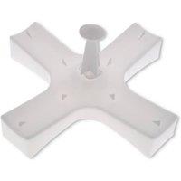 Bed Time UK Microwave Potato Baker Rack Reusable Cooking Stand for Even Baking in White