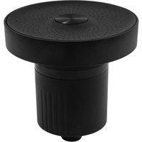 VOGREX 5 Inch High Pressure Filtered Shower Head Water Filter System in Black