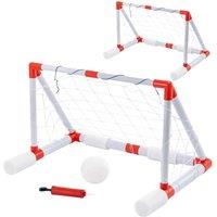 Havendro Football Set for Floating Pool Soccer 2x Goal 1x Ball 1xInflator in White