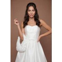 Coast Women's Lara Sequin Grab Bag in Ivory