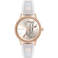 Juicy Couture Women's JC1292RGSI 34mm Quartz Watch in White