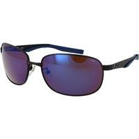 FILA Men's SFI724 63531B Square/Rectangle Sunglasses in Black