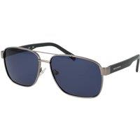 Skechers Men's SE6160 6308D Aviator/Navigator Sunglasses in Silver