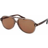 Web Men's WE0368 5945E Aviator/Navigator Sunglasses in Brown