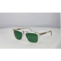 Web Men's WE0382 5526N Square/Rectangle Sunglasses in Clear