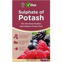 Vitax Sulphate of Potash for Finest Flowers & Juicy Fruits 1.25kg
