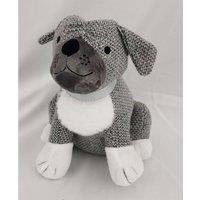 Minster 25cm Asst Dog Door Stop - Fabric - L10 x W16 x H25 cm