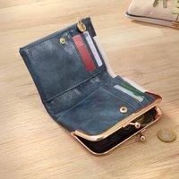 Coopers of Stortford RFID Faux Leather Purse Wallet with Card & Coin Storage in Navy