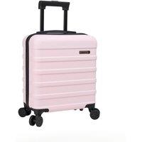 Cabin Max Anode 30L Hard Shell Under Seat Suitcase 45x36x20cm in Baby Pink | Size: 45 x 36 x 20 cm