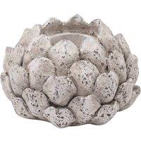 Lemon Pavilion Furniture and Decor Acorn Tea Light Holder - Ceramic - L14 x W14 x H10 cm - Stone