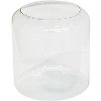 Lemon Pavilion Furniture and Decor Hurricane Lantern with Sand - Glass - L23 x W23 x H31 cm - Clear